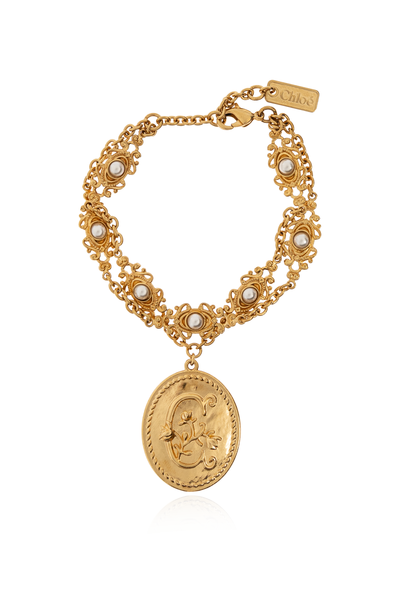 Chloé Brass bracelet | Women's | Vitkac